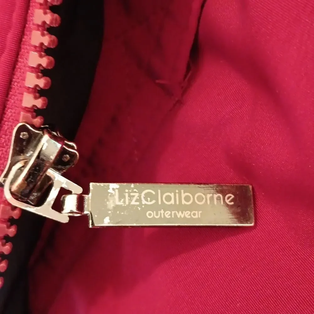 Liz Claibirne Outerwear Red Jacket